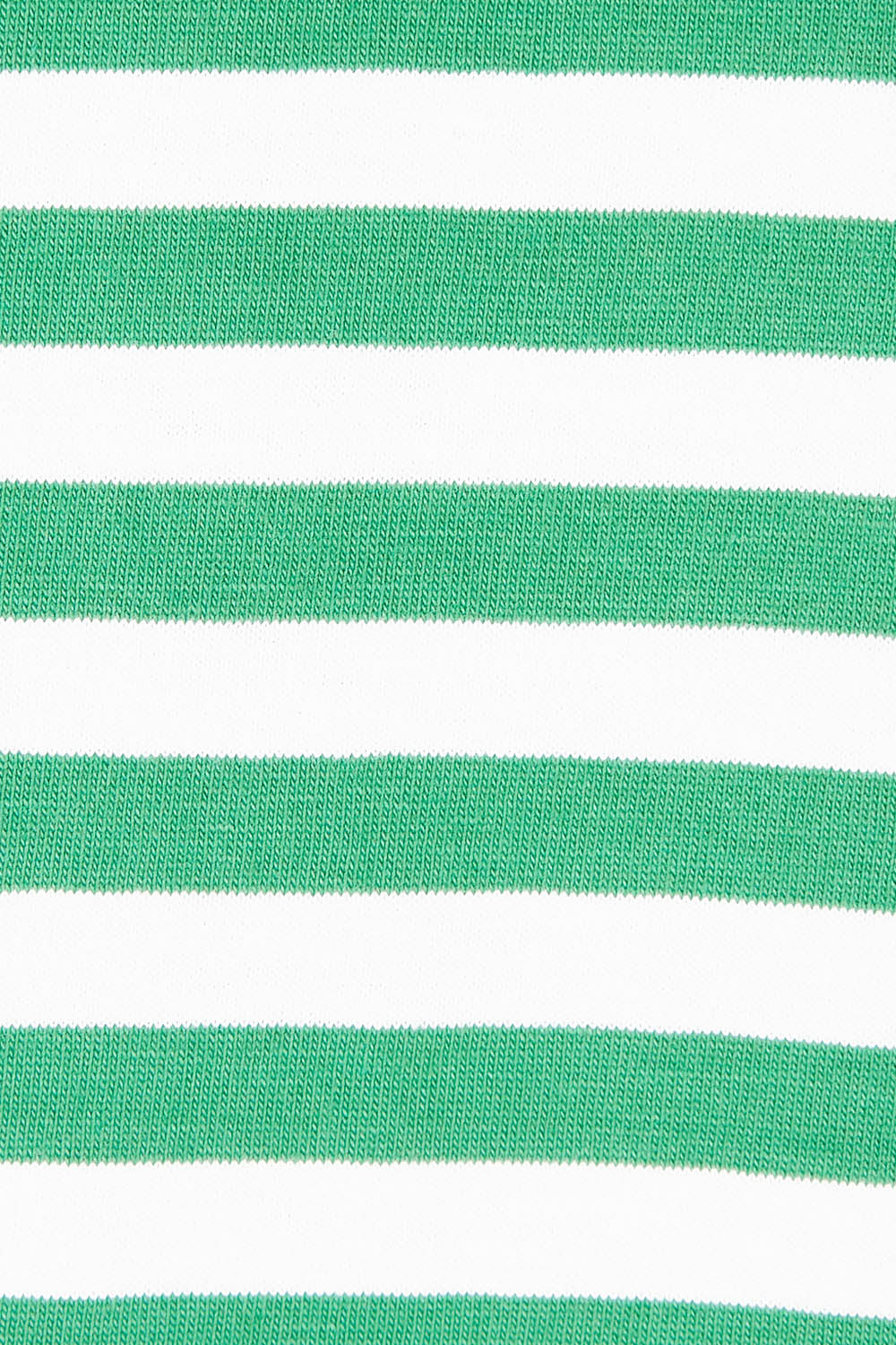 Product shot of the Brunswick Jersey Top in colour Greenwht (Green), detail