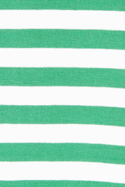 Product shot of the Brunswick Jersey Top in colour Greenwht (Green), detail