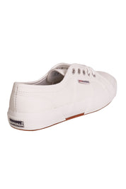 Product shot of the Cotu Leather Sneaker in colour White (White), from the back