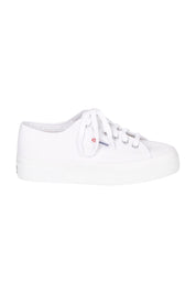 Product shot of the 2740 Platform Sneaker in colour White (White), from the front
