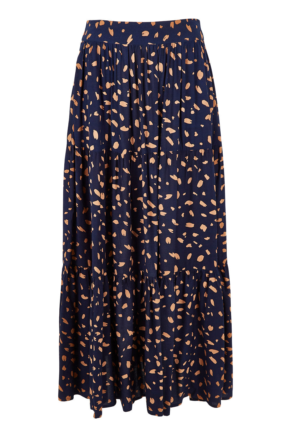 Preloved Mallory Tier Skirt - Spot