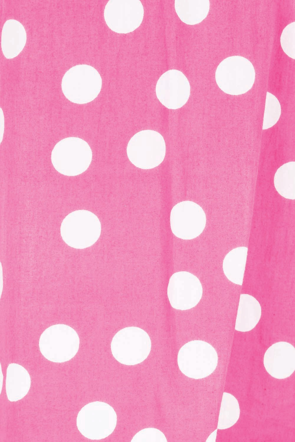 Product shot of the Rachel Cotton Top – Pinkspot in colour Pinkspot, showing detail