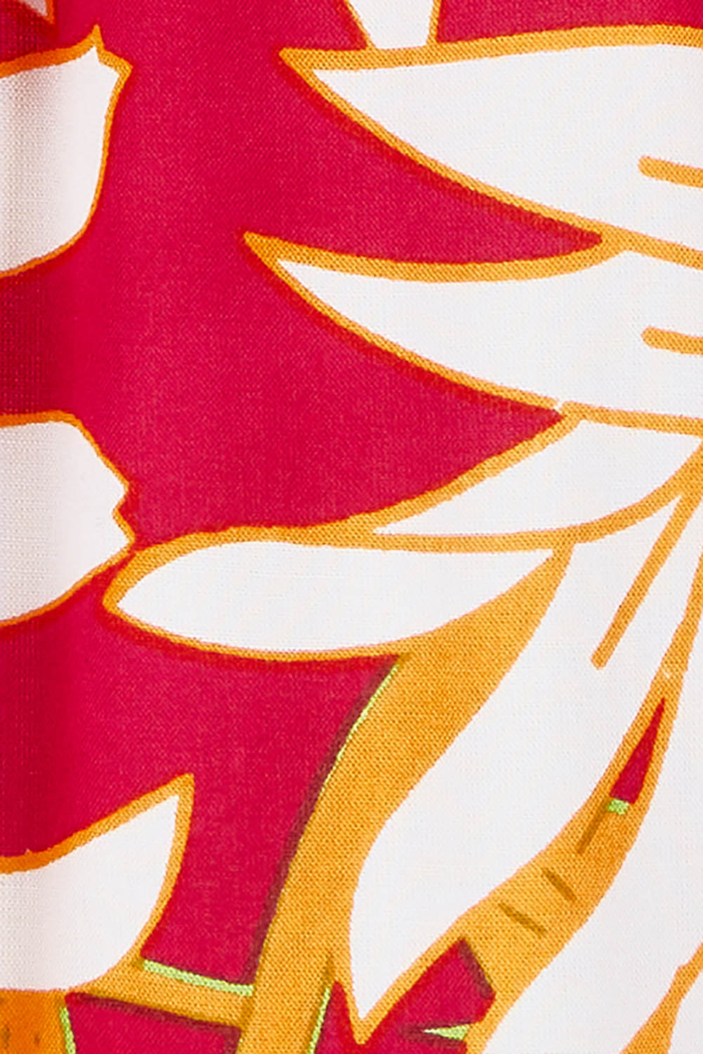 Product shot of the Isabella Dress in colour Garden (Pink), detail