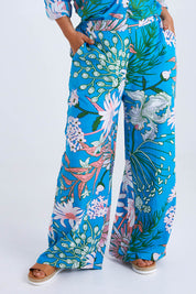 Preloved Silvia Print Pant - Garden