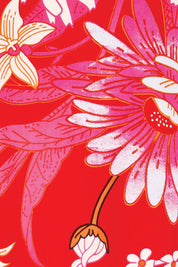 Product shot of the Harriet Blouse – Garden in colour Garden, showing detail