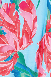 Product shot of the Harriet Blouse – Meadow in colour Meadow, showing detail