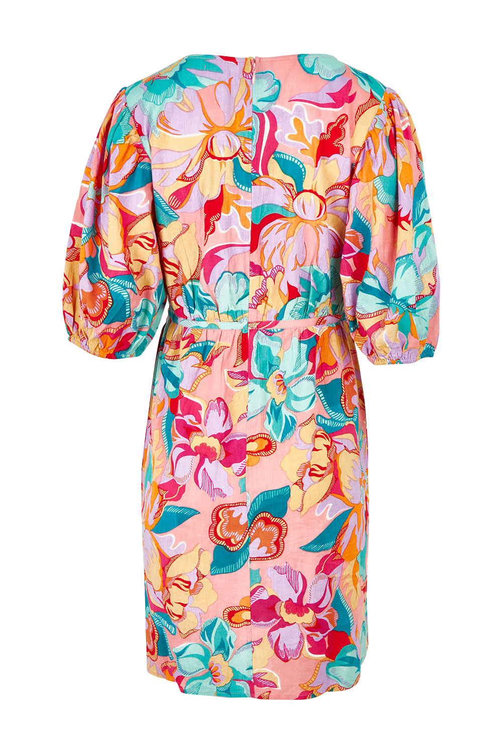 Preloved Vera Cotton Dress - Botanical