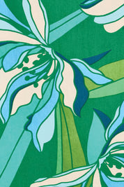 Product shot of the Rosemary Maxi Skirt – Petalrush in colour Petalrush, showing detail