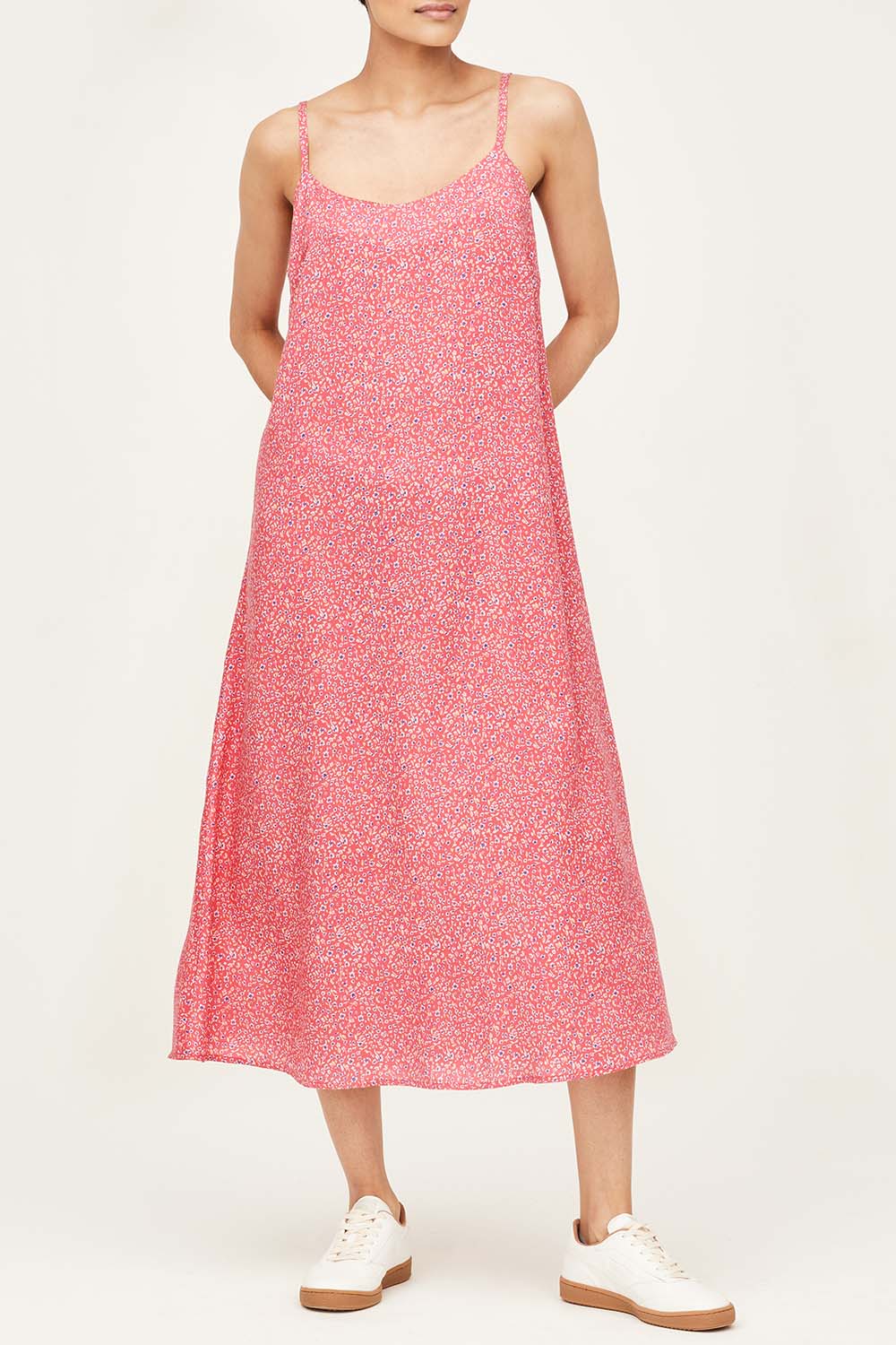 Preloved Miriam Cami Dress - Berrypink