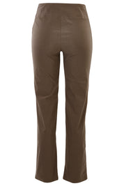 Product shot of the Pull On Pant in colour Taupe, from the back