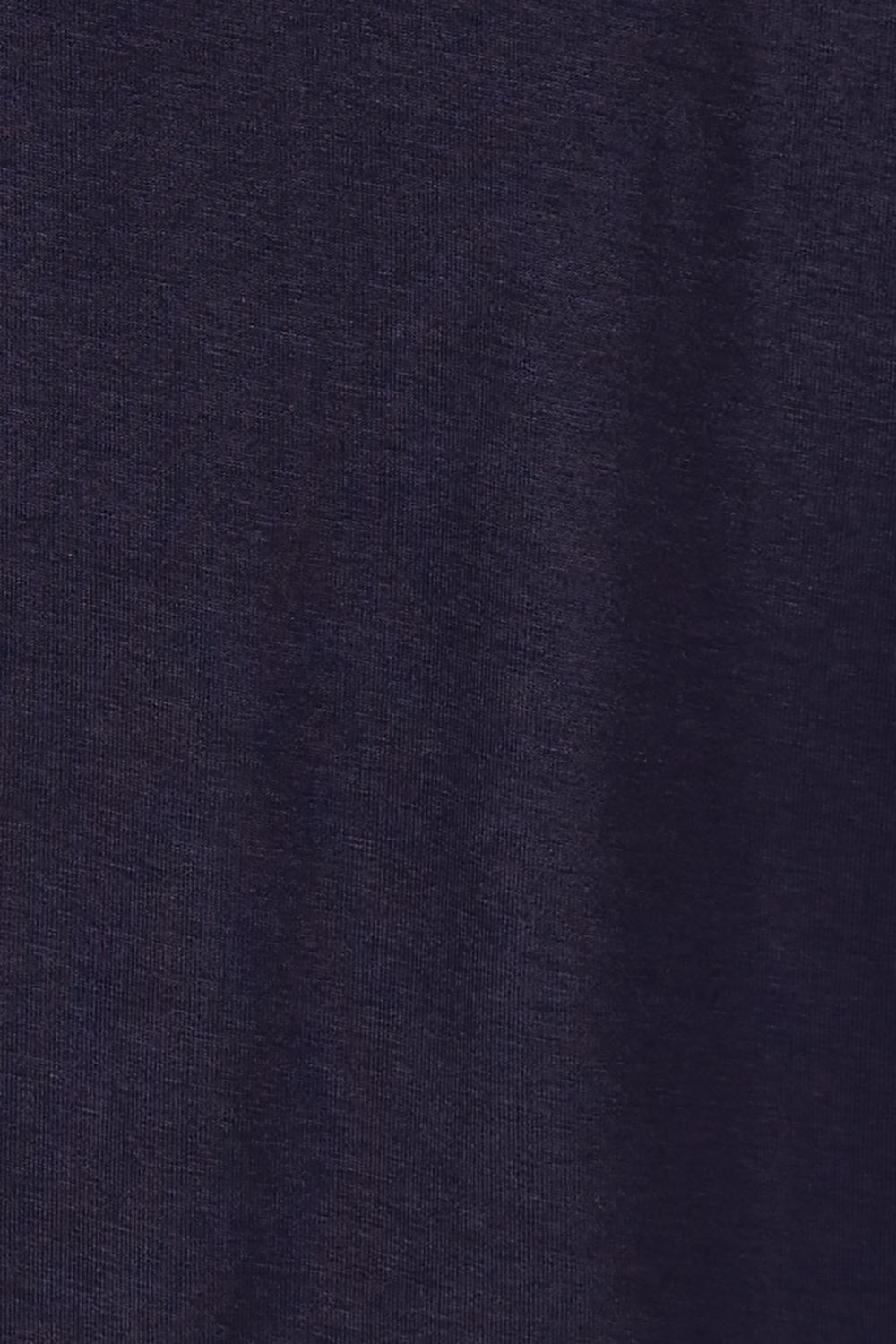 Product shot of the L/S Georgette Hem Top in colour Navy (Blue), detail