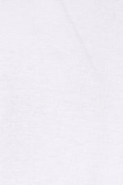 Product shot of the L/S Georgette Hem Top in colour White (White), detail
