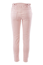Product shot of the Jogger Jean in colour Pink (Pink), from the back