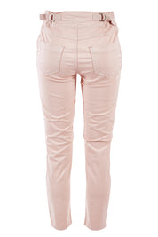 Product shot of the Lightweight Jogger Jean in colour Palepink (Pink), from the back