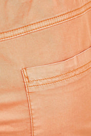 Product shot of the Jogger Short in colour Orange, detail