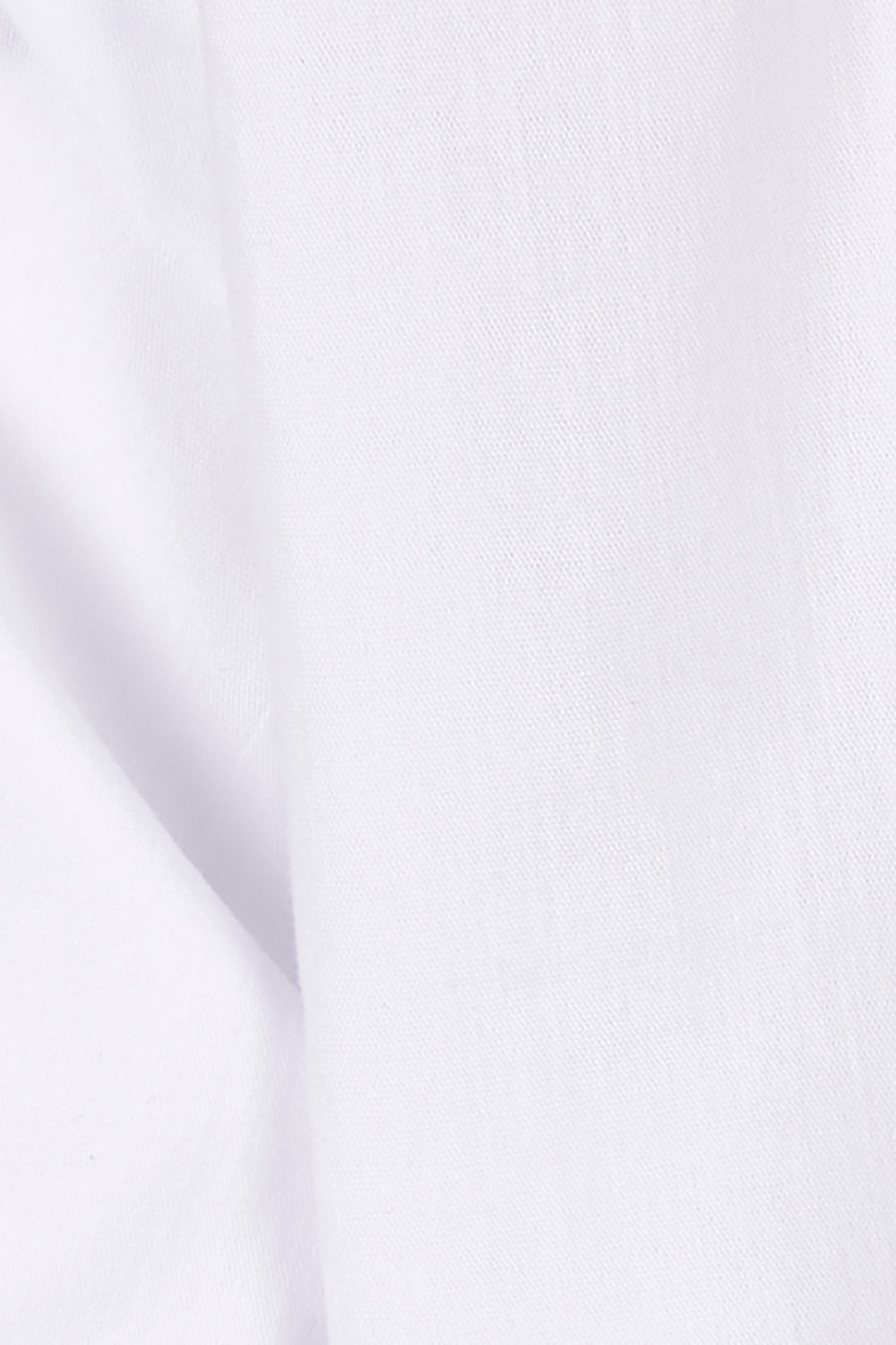 Product shot of the Poplin Shirt in colour White (White), detail