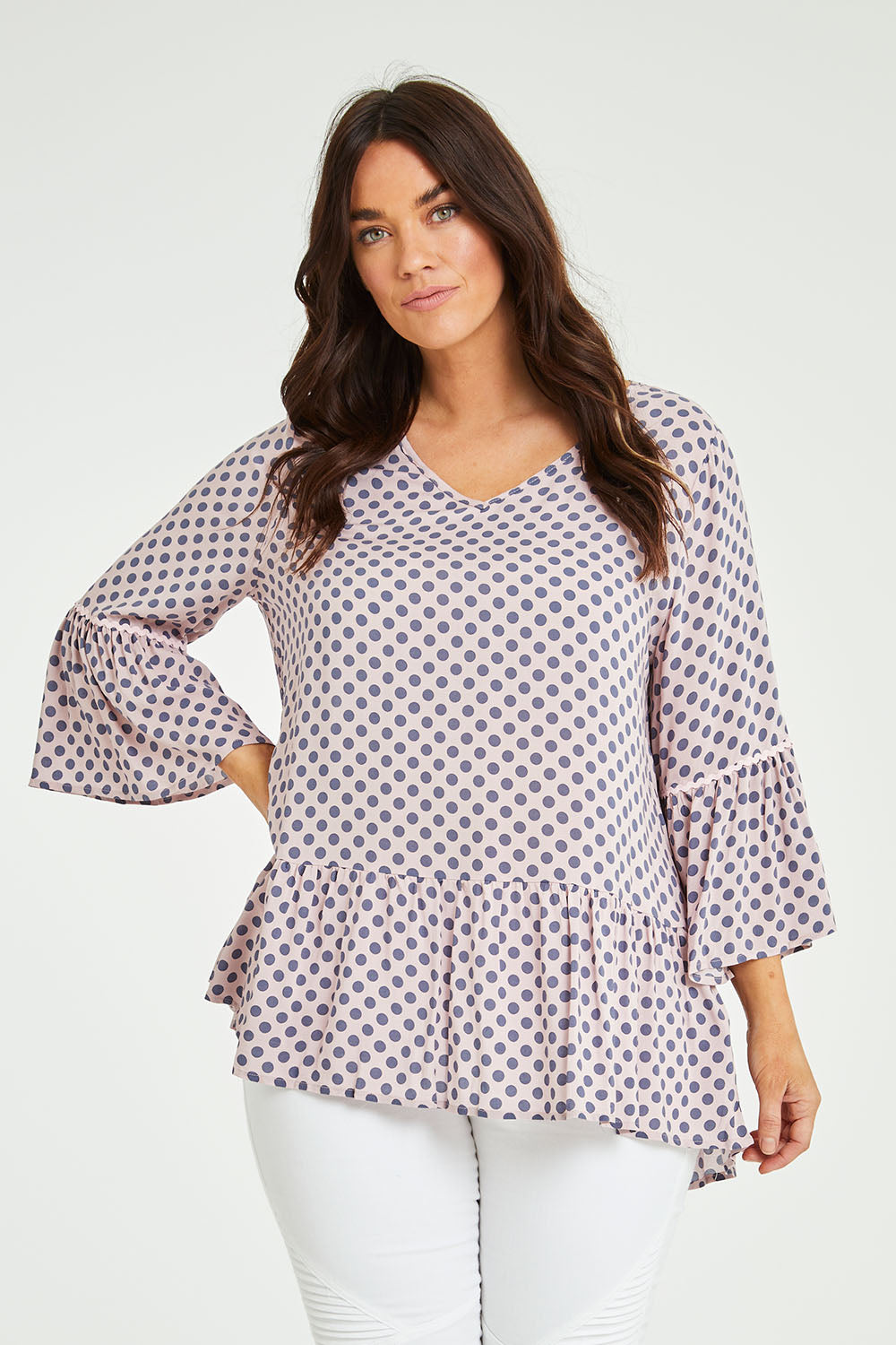 Threadz Women's Blouses Pink Embellished Travel Party Women's Fashion ...
