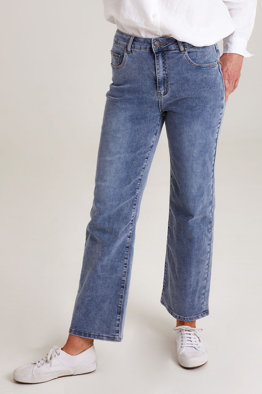 Preloved Vicki Mom Jean - Denim