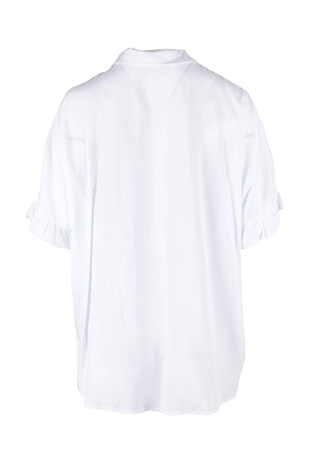 Product shot of the Kylie Shirt in colour White (White), from the back