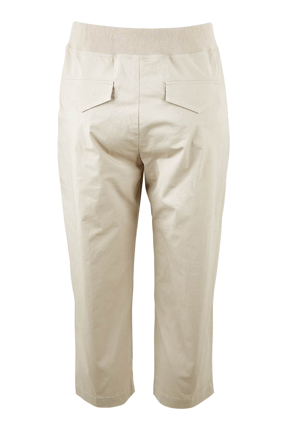 Product shot of the Santorini Cotton Pant in colour Natural, from the back