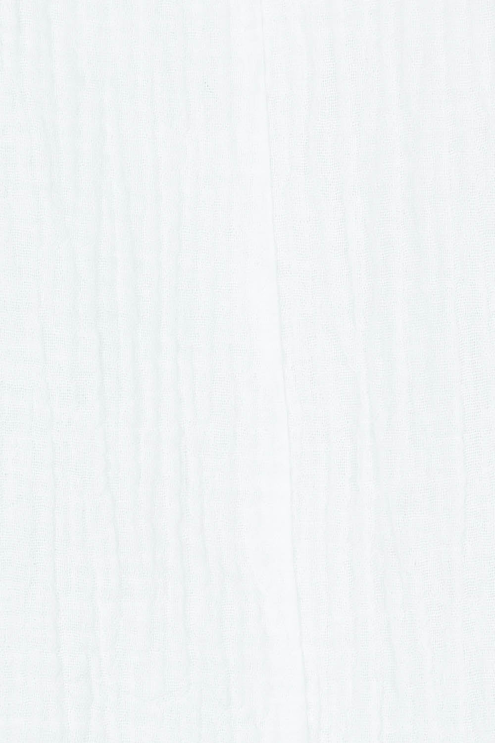 Product shot of the Byron Cotton Tank in colour White (White), detail