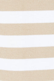 Product shot of the Sailor Tee in colour Stonewhite (White), detail