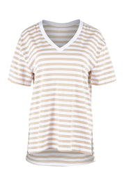 Product shot of the Sailor Tee in colour Stonewhite (White), from the front