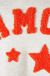 Product shot of the Amour Knit in colour Natural, detail