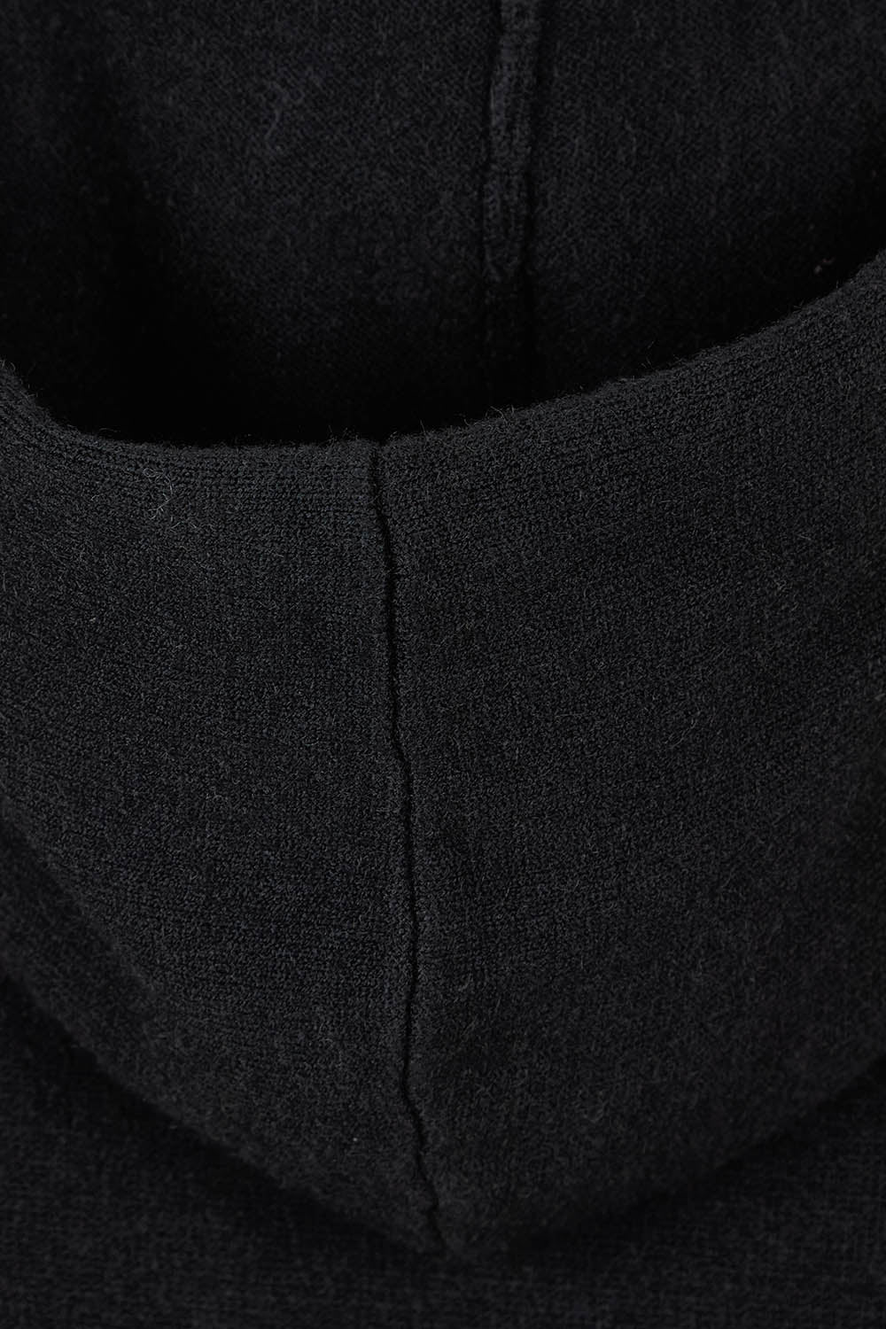 Product shot of the Ollie Side Button Knit Vest in colour Black (Black), detail