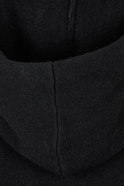 Product shot of the Ollie Side Button Knit Vest in colour Black (Black), detail