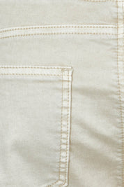Product shot of the Isabella Cotton Pant in colour Natural, detail