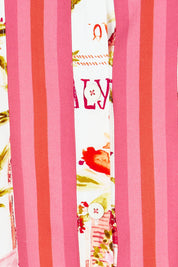 Product shot of the Ciao Bella Shirt in colour Pink (Pink), detail