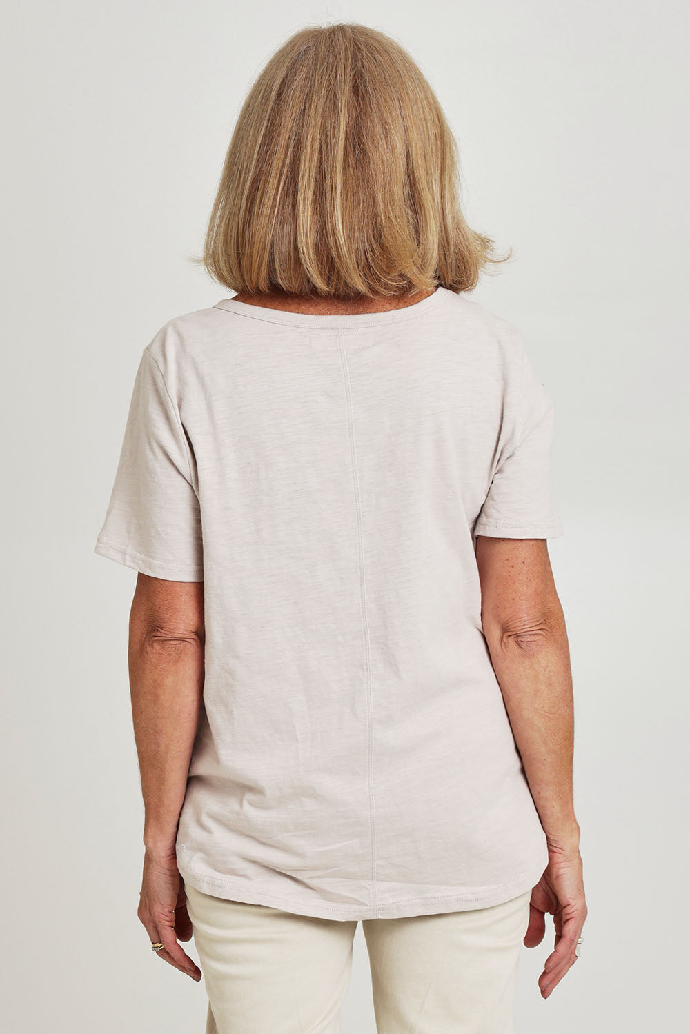 Preloved C'est La Vie Cotton Tee - Natural