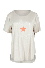 Preloved C'est La Vie Cotton Tee - Natural