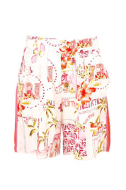 Product shot of the Ciao Bella Short in colour Pink (Pink), from the front