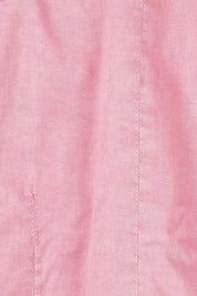 Product shot of the Retro Denim Jacket in colour Pink (Pink), detail