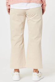 Preloved Lucy Stretch Cord Pant - Natural