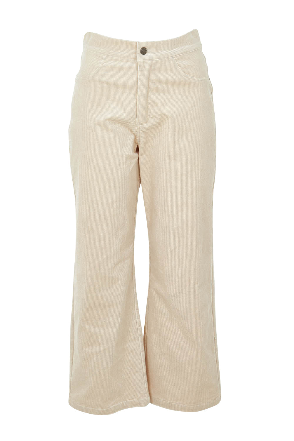 Preloved Lucy Stretch Cord Pant - Natural