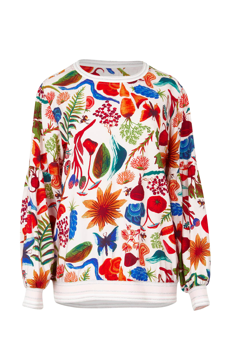 Product shot of the Rio Top in colour Multi (Pink), from the front
