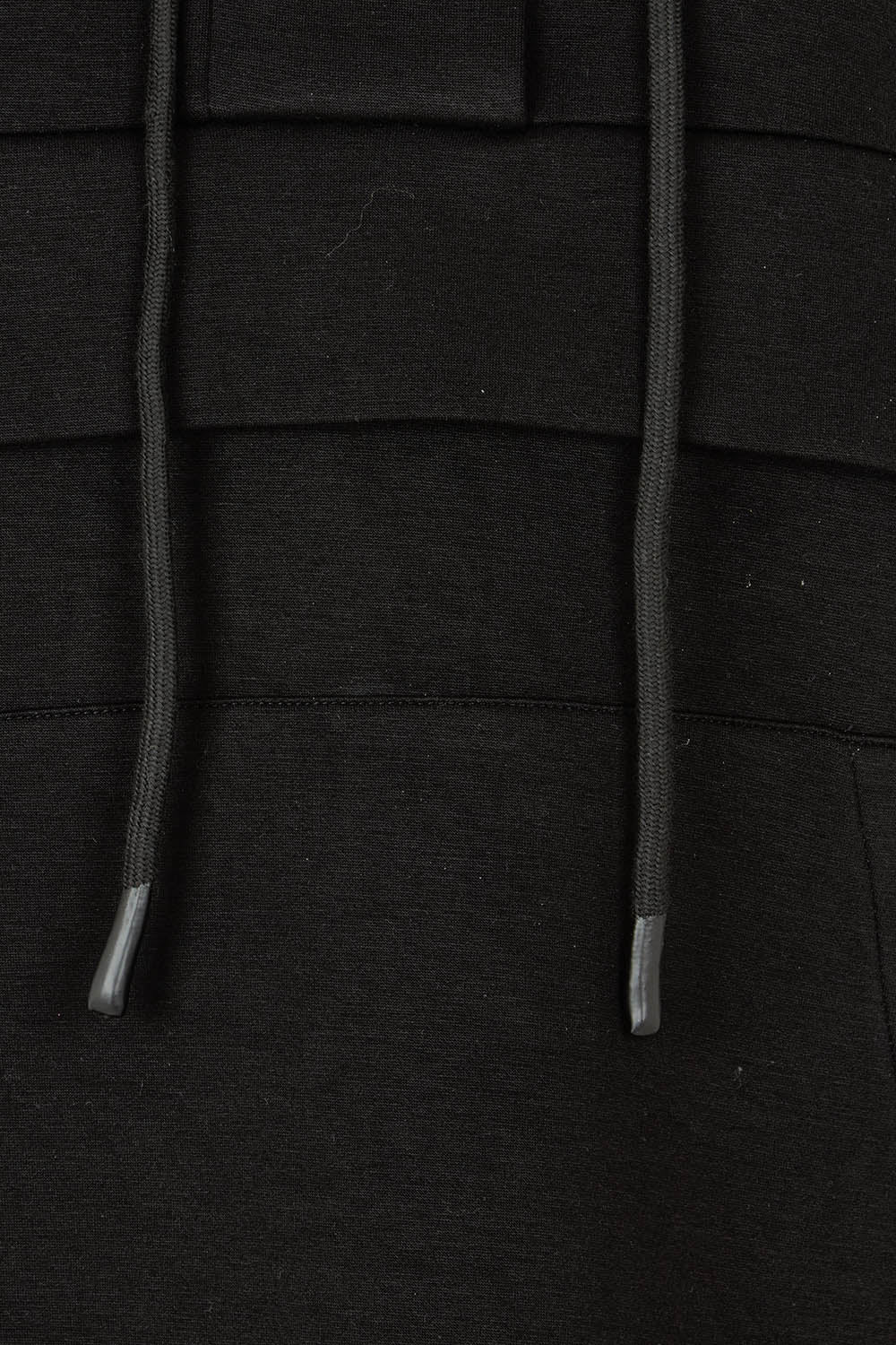 Product shot of the Evie Sweatshirt in colour Black (Black), detail
