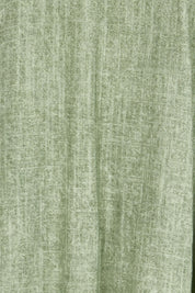 The Sienna Linen Blend Tee - Olive