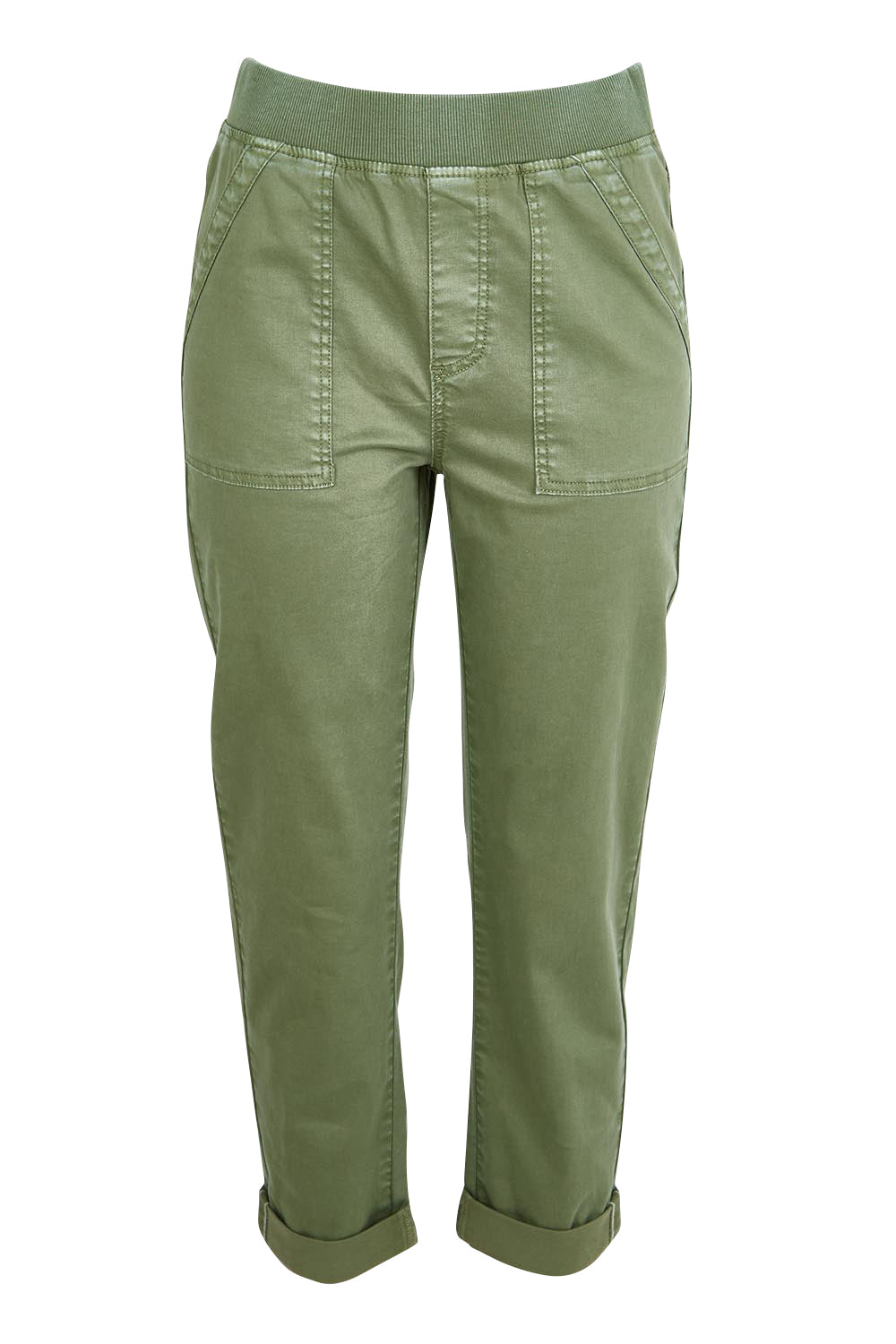 Isabella Cotton Pant - Khaki