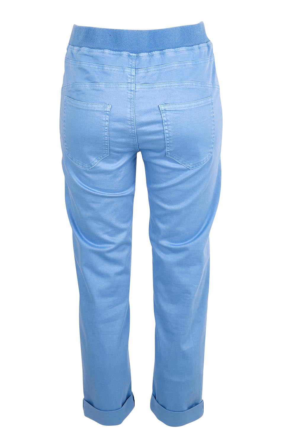 Isabella Cotton Pant - Sky