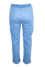 Isabella Cotton Pant - Sky