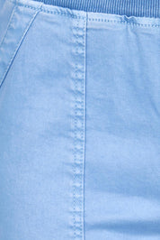 Isabella Cotton Pant - Sky