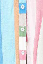 Product shot of the Lucy Stripe Top in colour Stripe, detail
