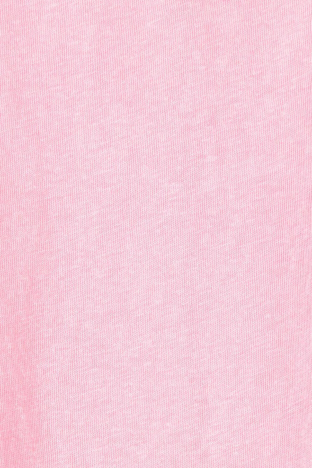 Product shot of the Heart Square Tee in colour Pink (Pink), detail