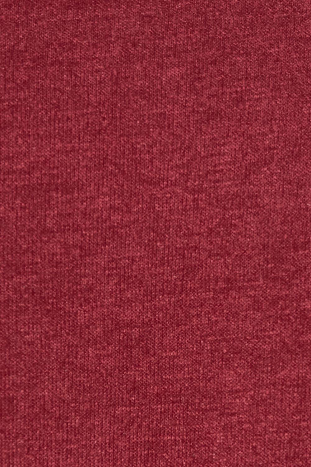 Product shot of the Alicia 2 In 1 Top in colour Shiraz (Red), detail