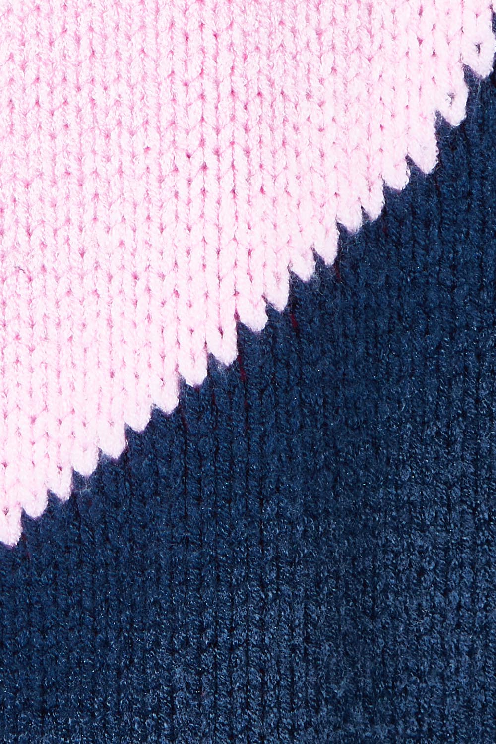 Product shot of the Back To Love Cardi in colour Navy (Blue), detail