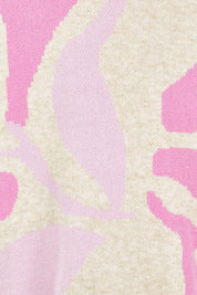 Product shot of the Blushing Knit in colour Pink (Pink), detail